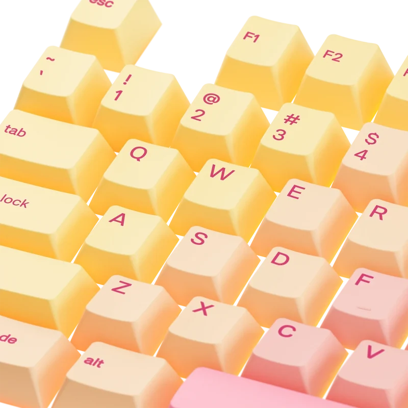 Keycaps Grapefruit US