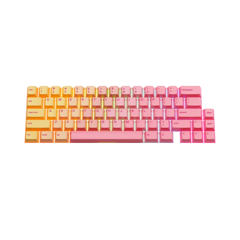 Keycaps Grapefruit US
