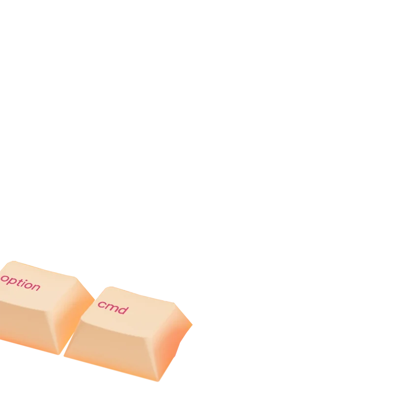 Keycaps Grapefruit US