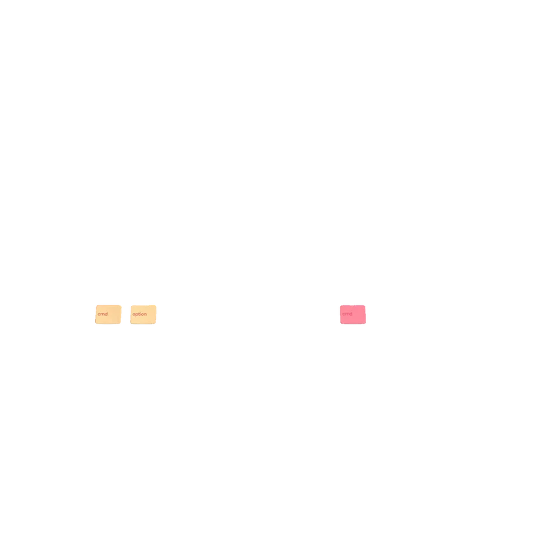 Keycaps Grapefruit US