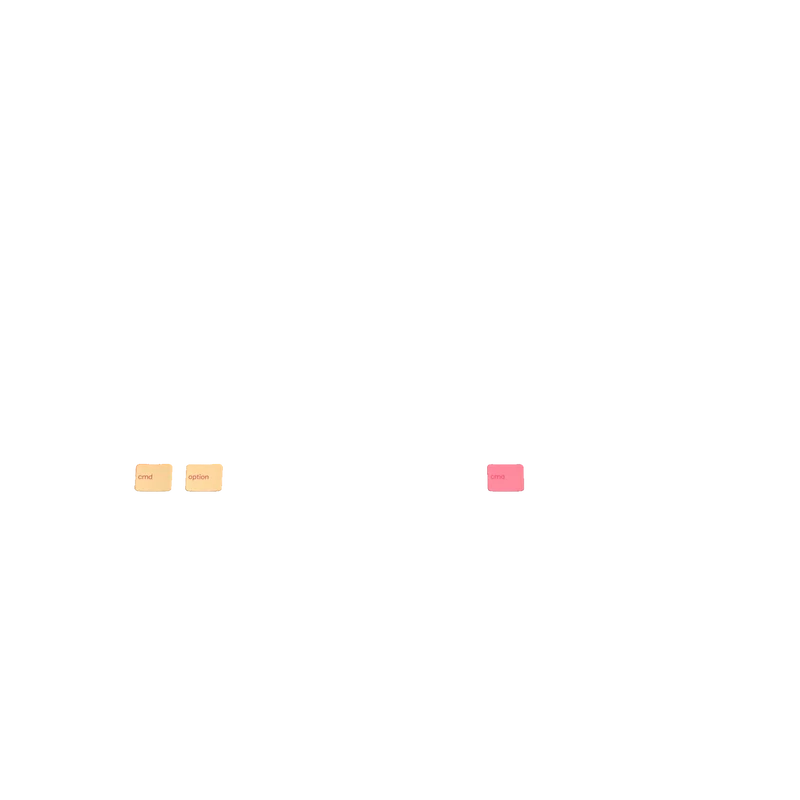 Keycaps Grapefruit US