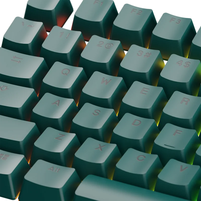 Keycaps Basics Totem Green US