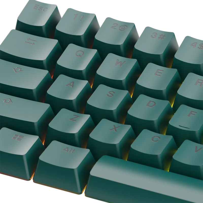 Keycaps Basics Totem Green US