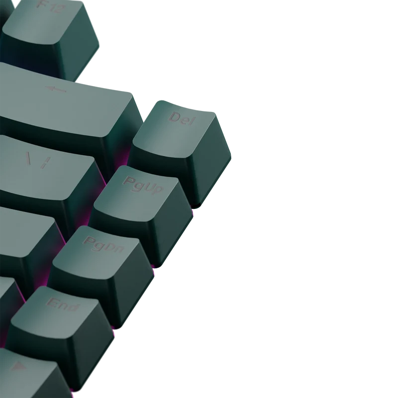 Keycaps Basics Totem Green US
