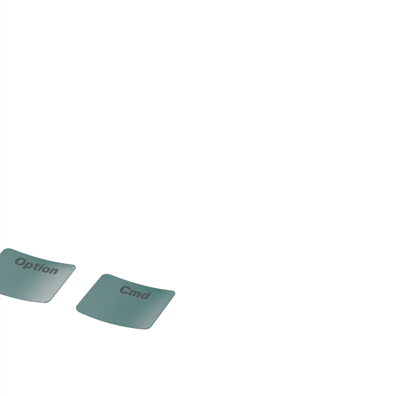 Keycaps Basics Totem Green US