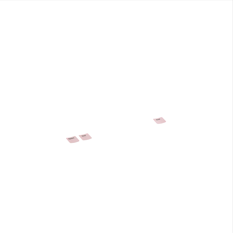 Keycaps Basics Potion Pink US