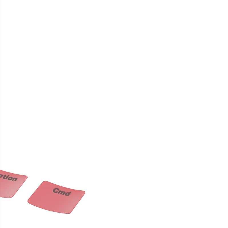 Keycaps Basics Revive Red US