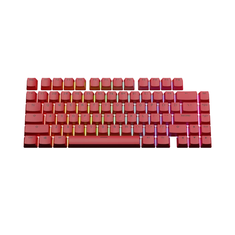 Keycaps Basics Revive Red US