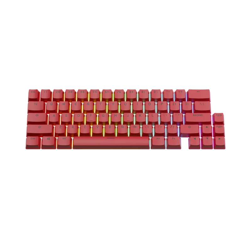 Keycaps Basics Revive Red US