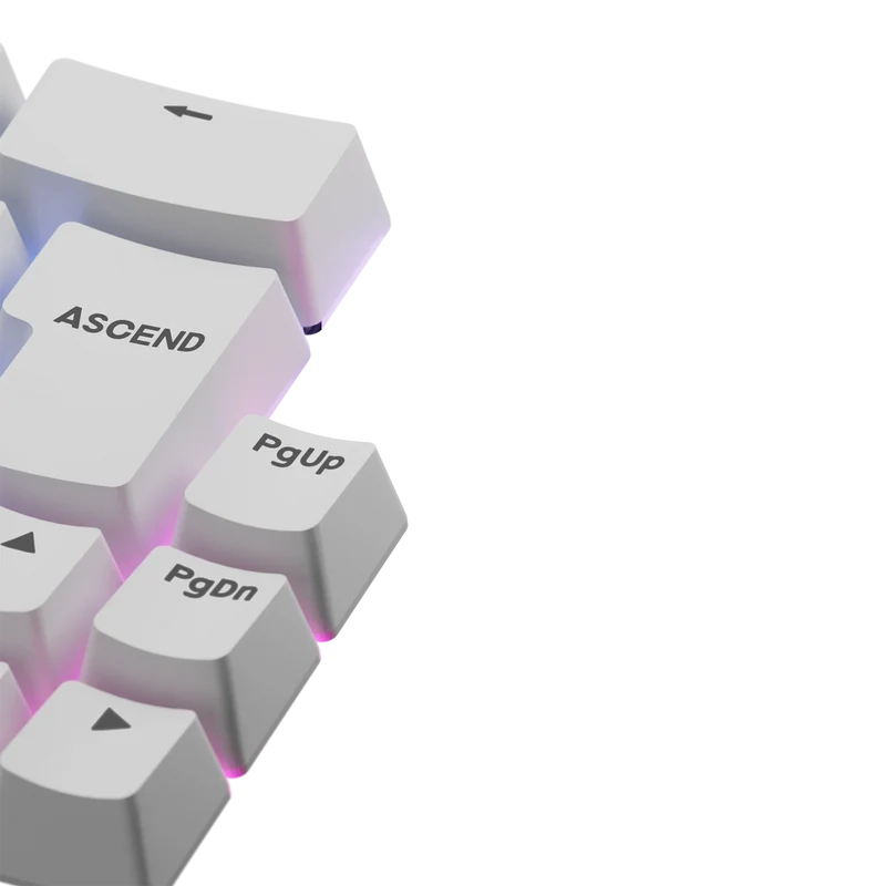 Keycaps Basics Classic White UK