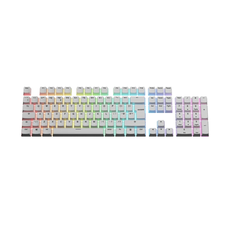 Keycaps Basics Classic White UK