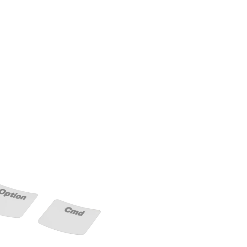 Keycaps Basics Classic White UK