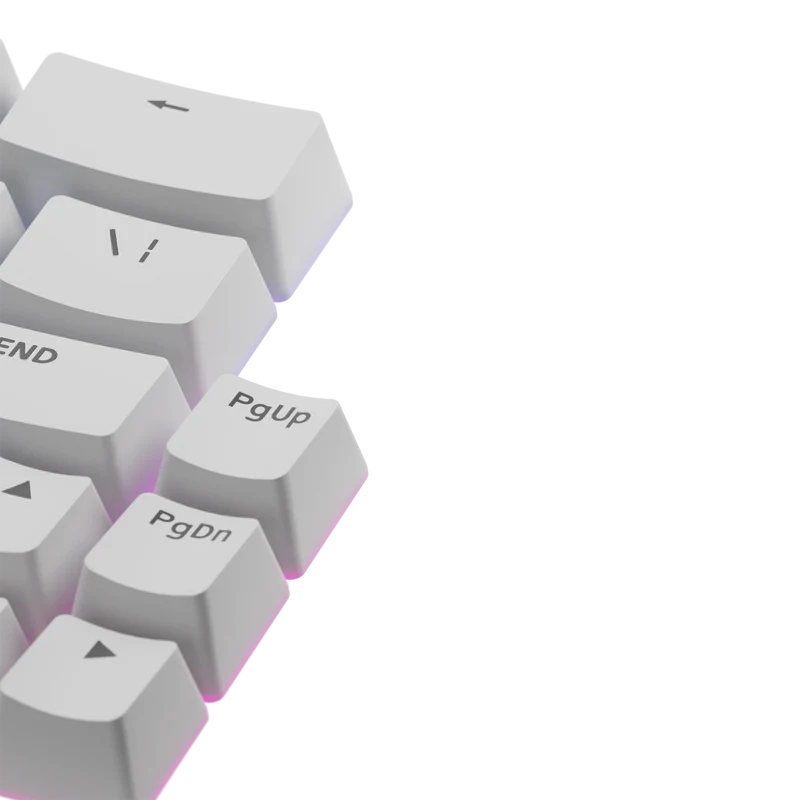 Keycaps Basics Classic White US