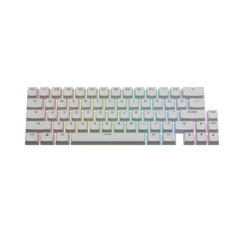 Keycaps Basics Classic White US