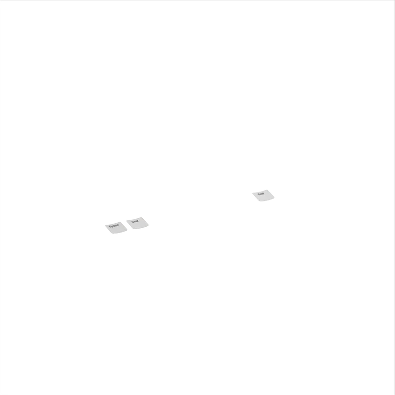 Keycaps Basics Classic White US