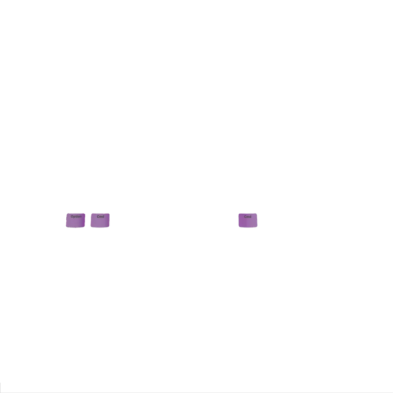 Keycaps Basics Epic Purple US