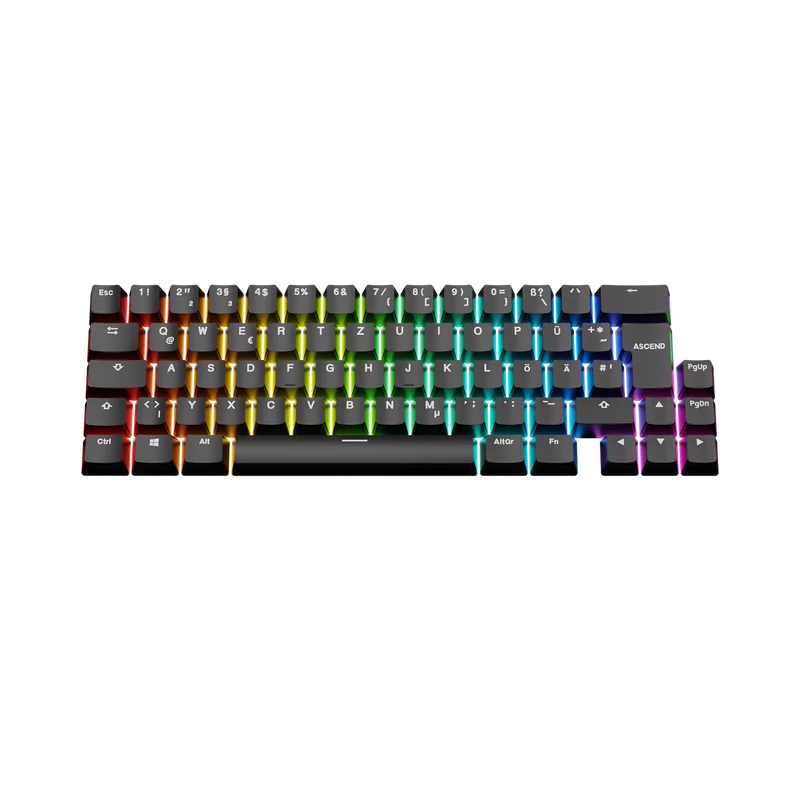 Keycaps Basics Classic Black DE