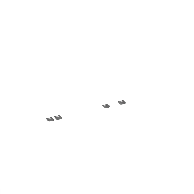 Keycaps Basics Classic Black DE