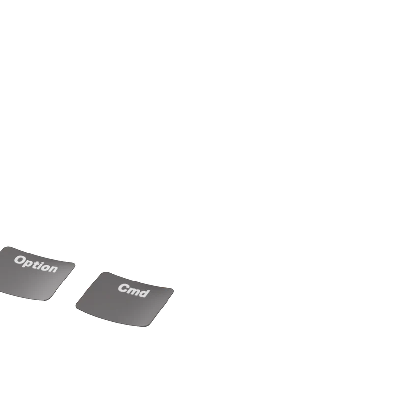 Keycaps Basics Classic Black UK