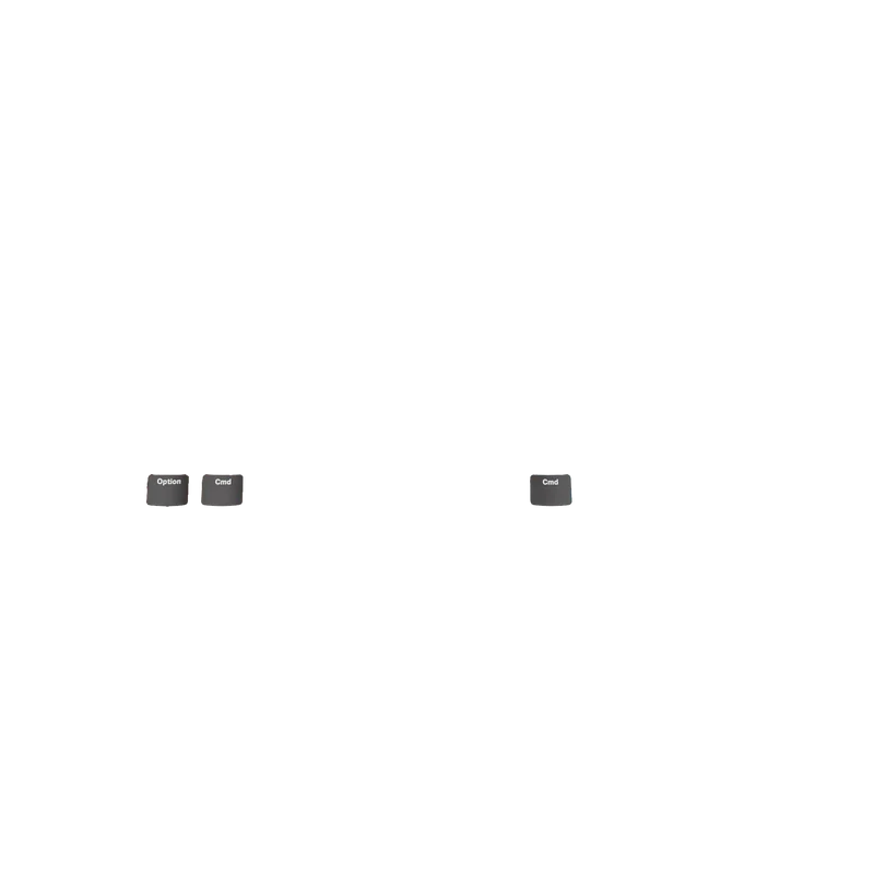 Keycaps Basics Classic Black UK