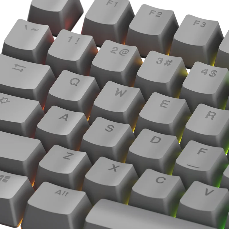 Keycaps Basics Armor Grey US