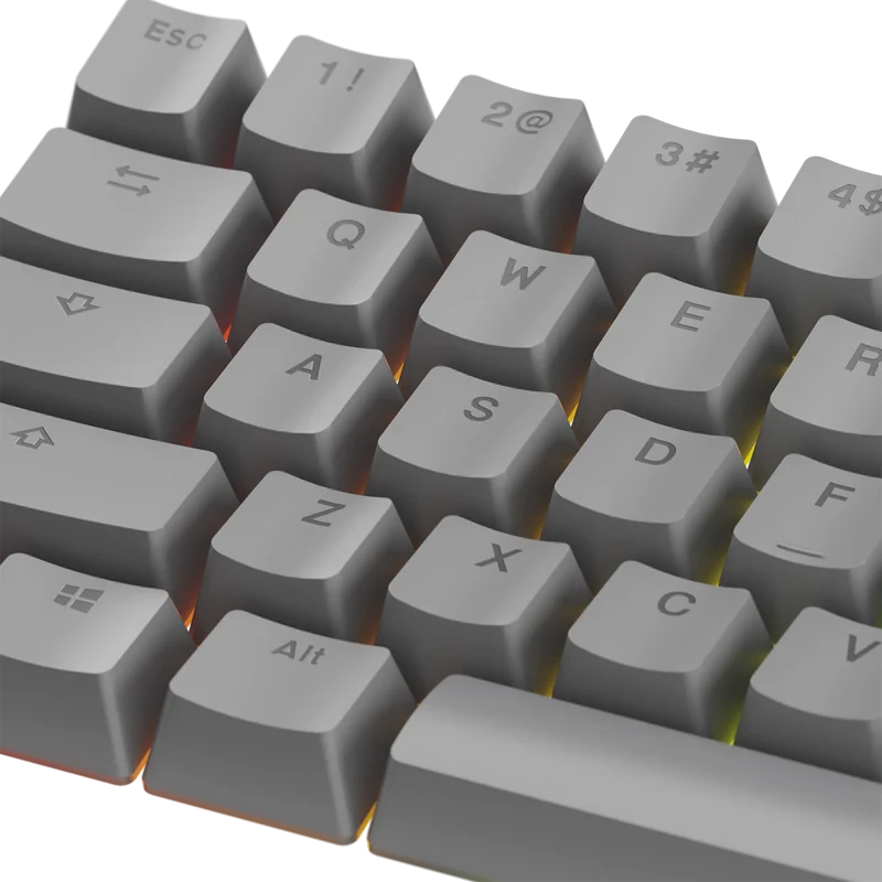 Keycaps Basics Armor Grey US