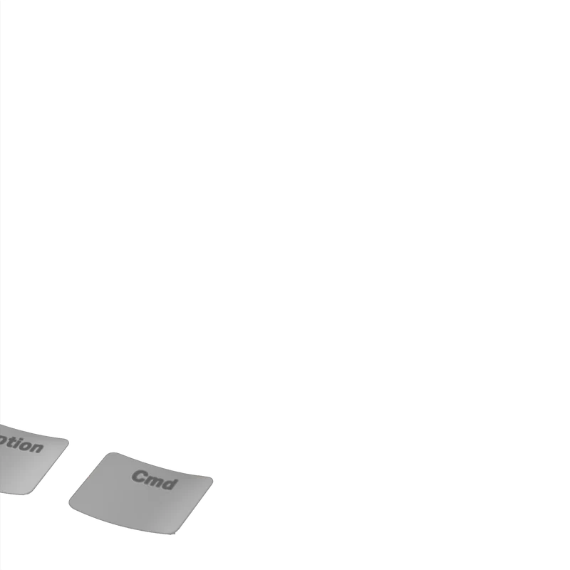 Keycaps Basics Armor Grey US