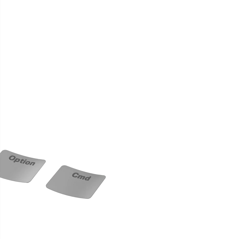 Keycaps Basics Armor Grey US