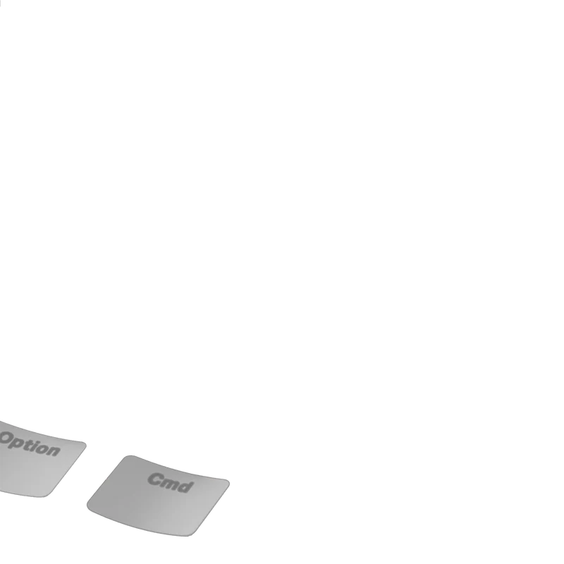 Keycaps Basics Armor Grey US