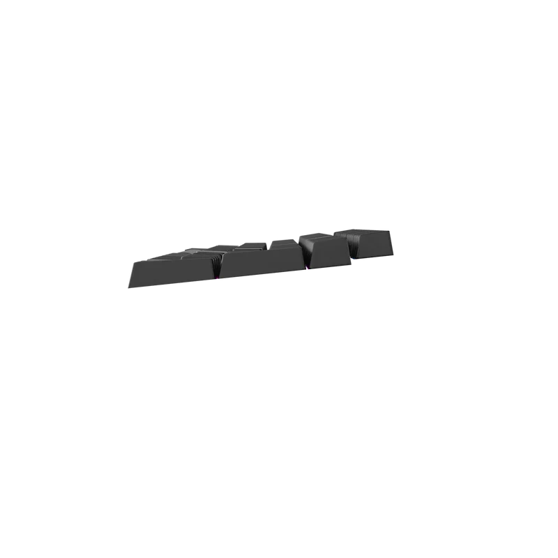 Keycaps Backlit Black US