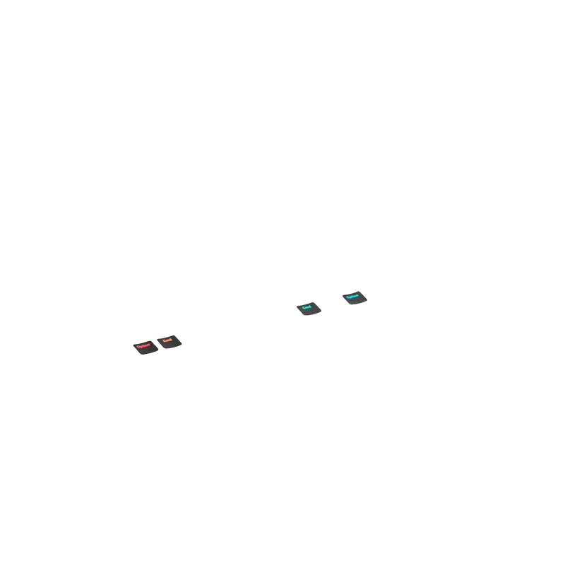 Keycaps Backlit Black US