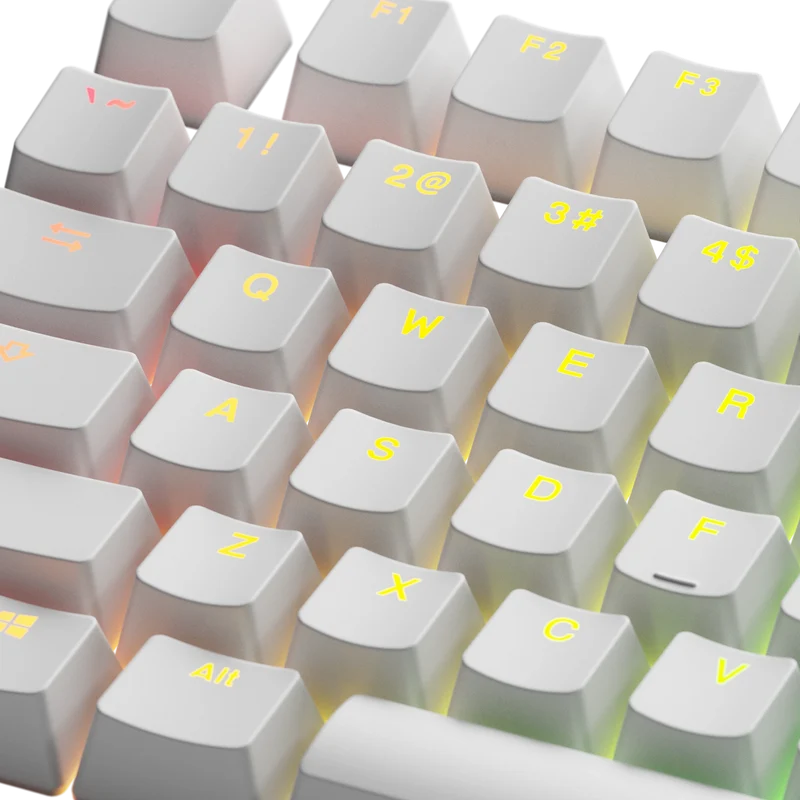 Keycaps Backlit White US