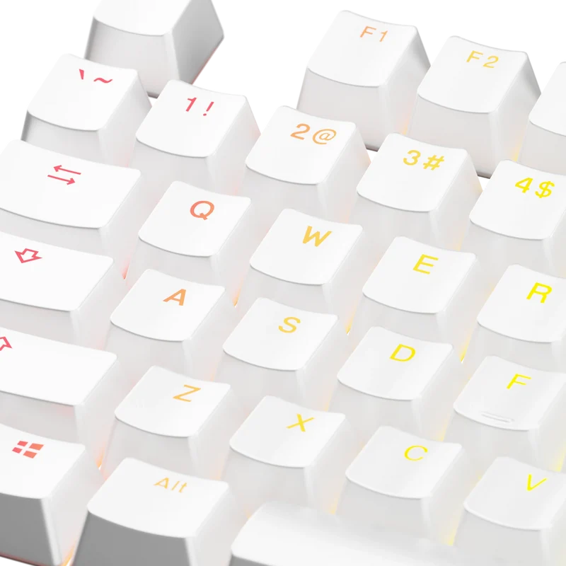 Keycaps Backlit White US