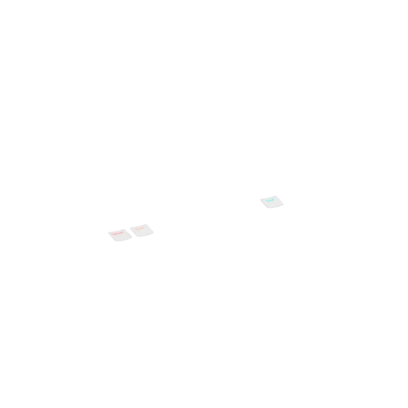 Keycaps Backlit White US