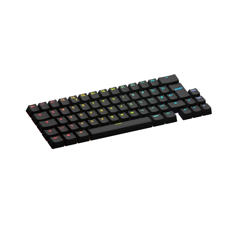 Keycaps Backlit Black UK