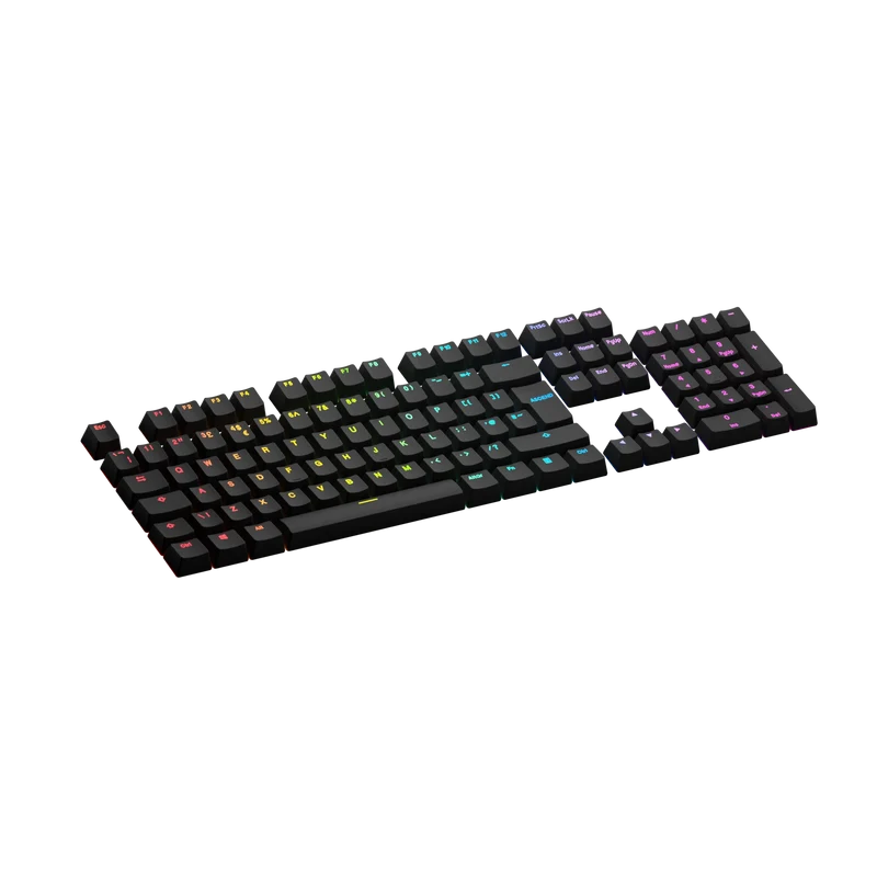 Keycaps Backlit Black UK