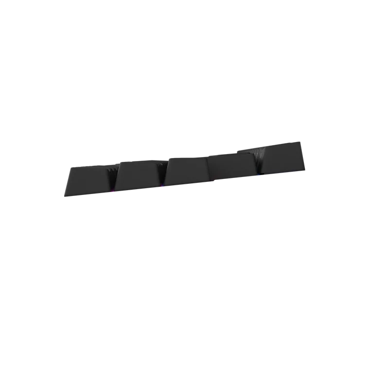 Keycaps Backlit Black FR
