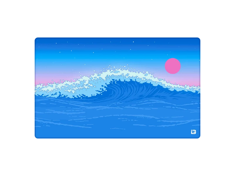 Sunset-Welle