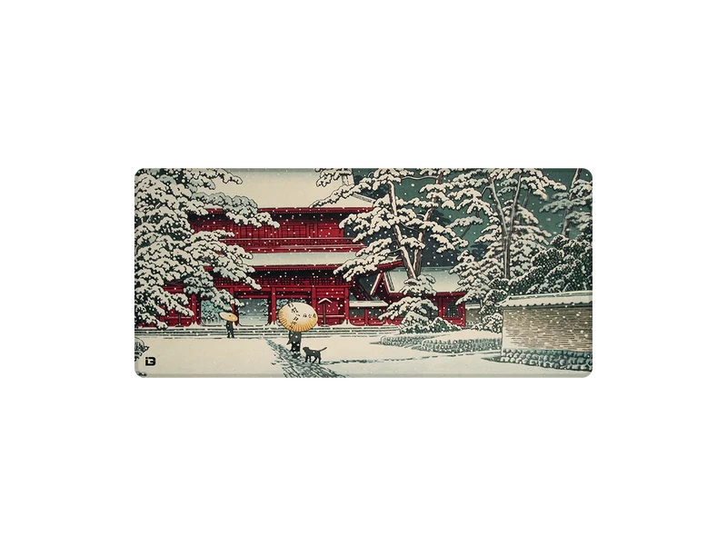 Schnee im Tempel