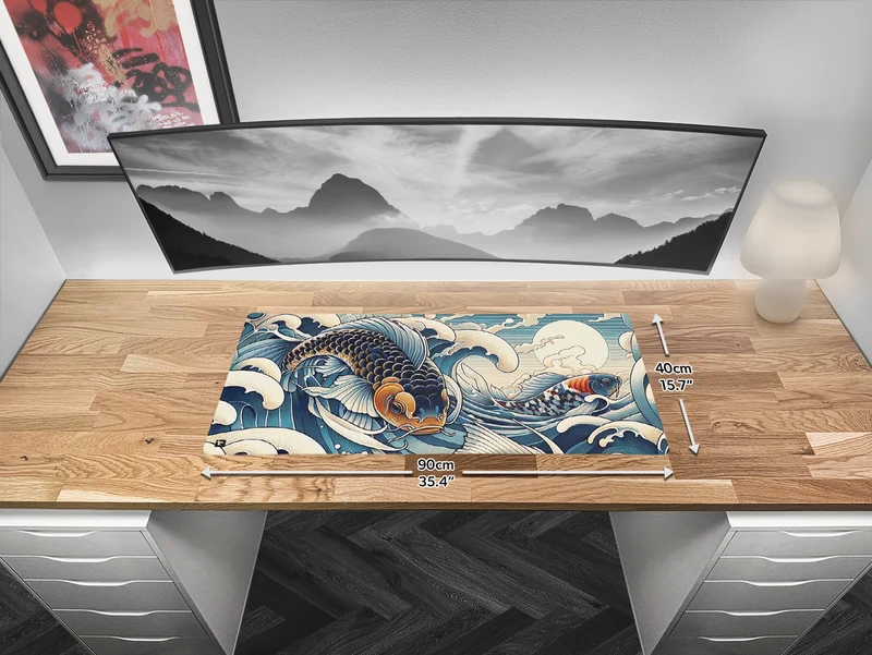 Goldener Koi