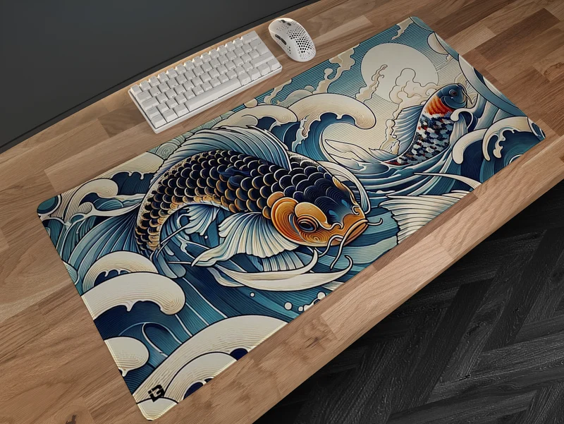 Goldener Koi