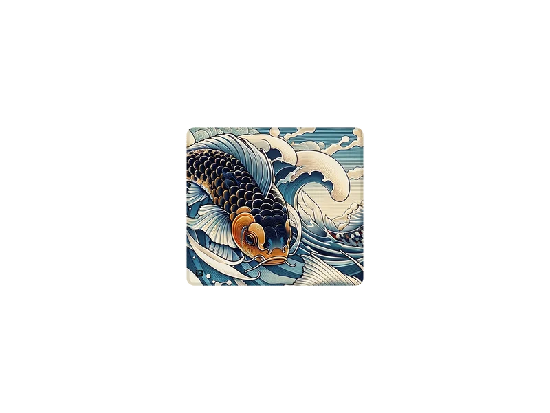 Goldener Koi