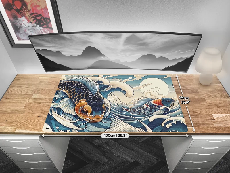Goldener Koi