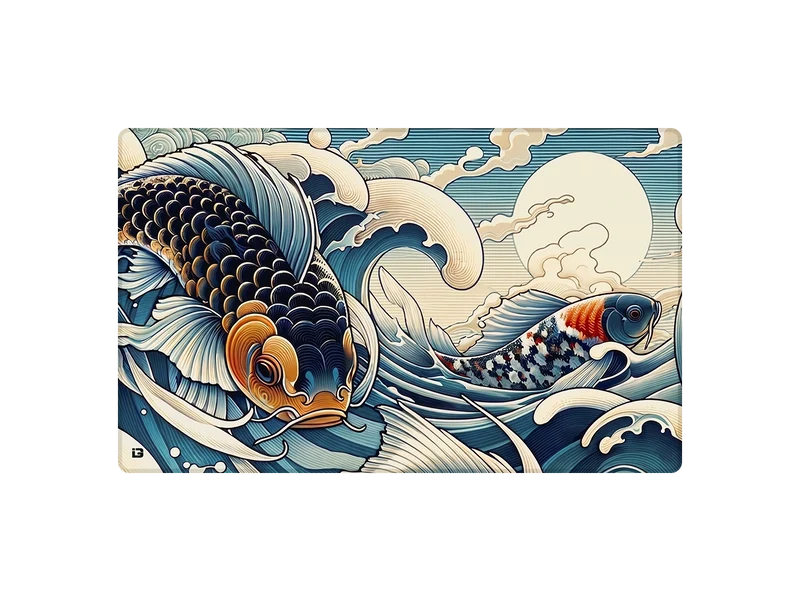 Goldener Koi