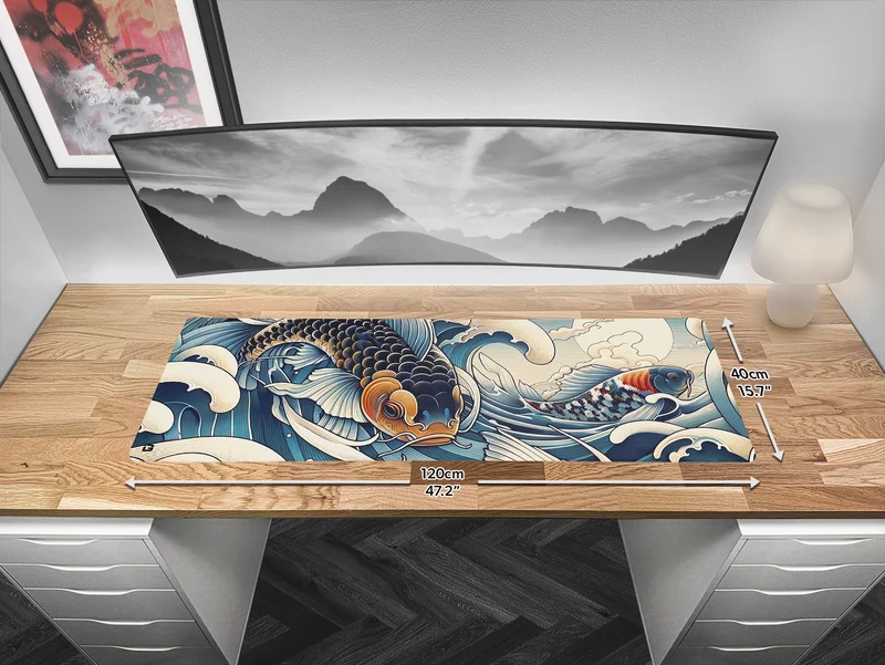Goldener Koi