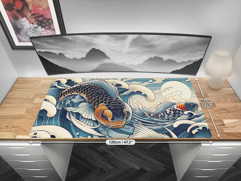 Goldener Koi