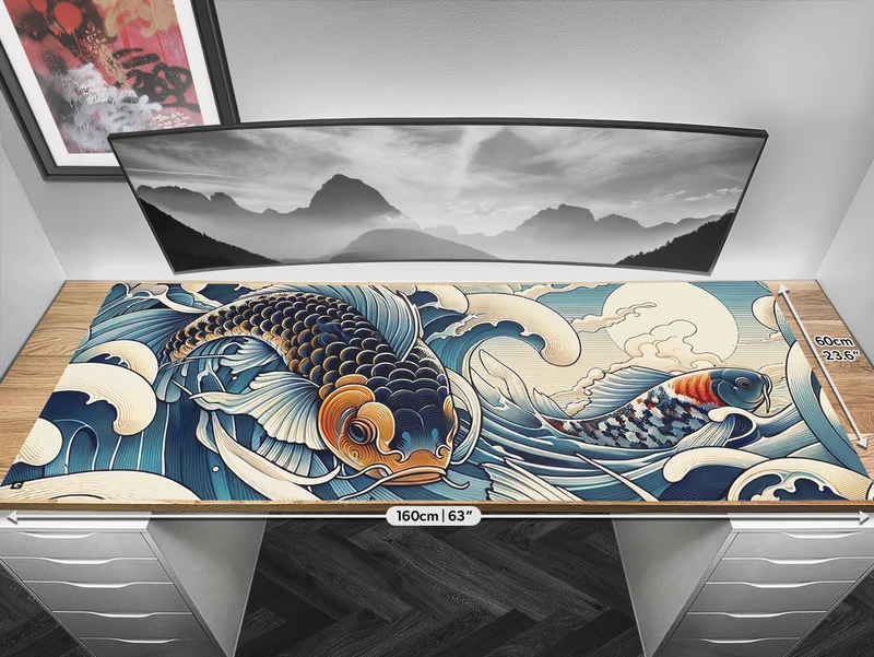 Goldener Koi
