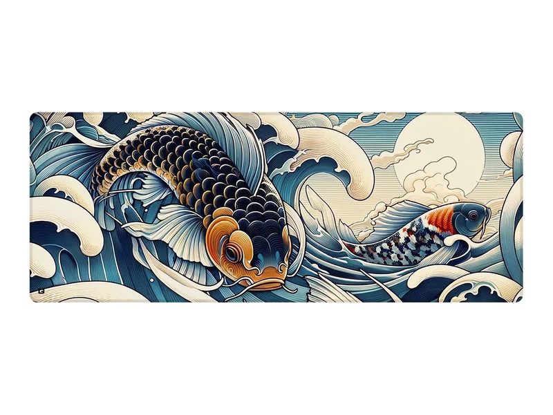 Goldener Koi