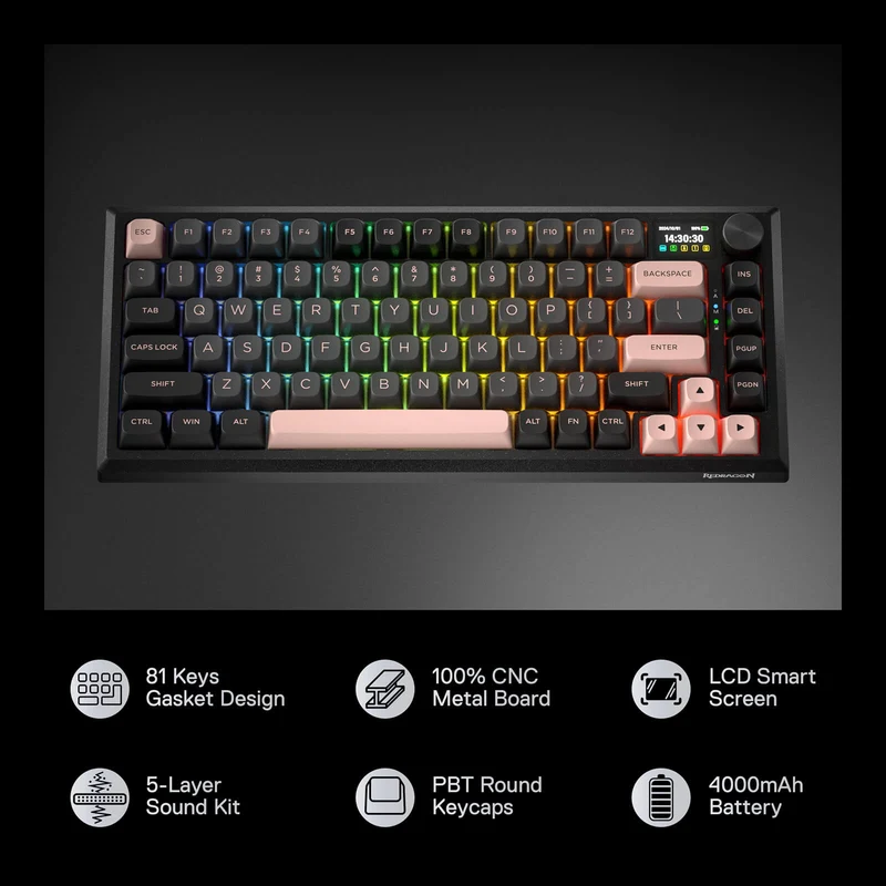ECLIPSE K720 PRO (CNC Aluminum Gaming Keyboard)