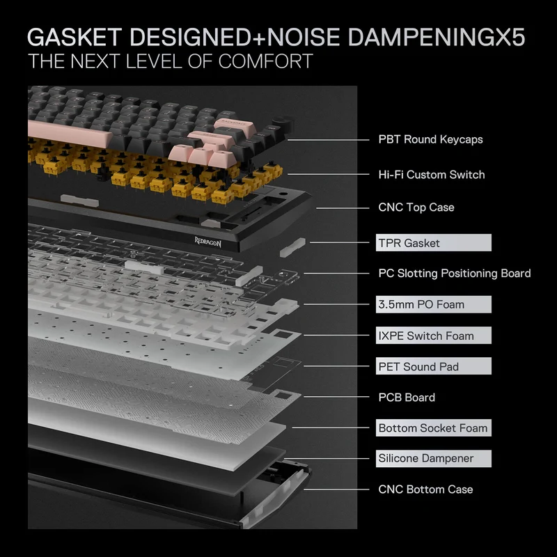 ECLIPSE K720 PRO (CNC Aluminum Gaming Keyboard)